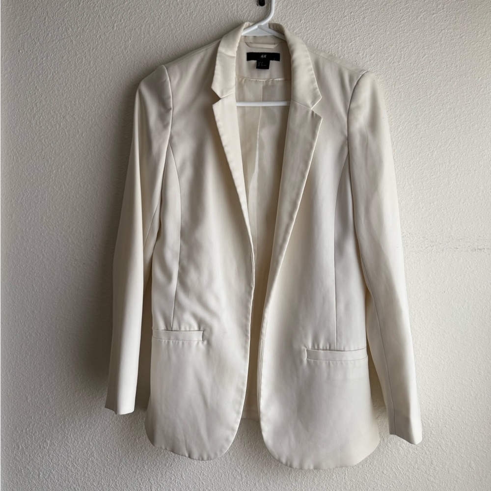 H&M Cream Blazer size 4